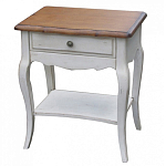 Тумба прикроватная с ящиком и открытой полкой Interiors Romance варинант исполнения - 1 | Loft Concept в Ростове-на-Дону