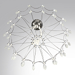 Люстра подвесная из металла с хрустальными прозрачными подвесками Quasar 81 варинант исполнения - 11 | Loft Concept в Ростове-на-Дону