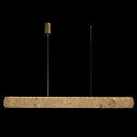 Подвесной светильник линейный цилиндрической формы из натурального алебастра Alabaster Geometry варинант исполнения - 1 | Loft Concept в Ростове-на-Дону