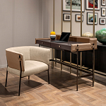 Письменный стол прямоугольный с 2-мя выдвижными ящиками Bristol варинант исполнения - 4 | Loft Concept в Ростове-на-Дону