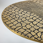 Кофейный столик с металлической столешницей Amphibian варинант исполнения - 3 | Loft Concept в Ростове-на-Дону