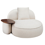 Кушетка Orus с овальным столиком  варинант исполнения - 1 | Loft Concept в Ростове-на-Дону