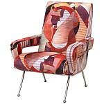 Кресло Face Geometric Print Armchair варинант исполнения - 1 | Loft Concept в Ростове-на-Дону