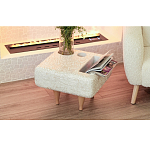 Керамический столик на деревянных ножках «Квадро» варинант исполнения - 7 | Loft Concept в Ростове-на-Дону