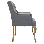 Кресло Mason Classical Armchair grey flax варинант исполнения - 1 | Loft Concept в Ростове-на-Дону