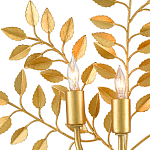 Бра с 3-мя лампами и декором в виде веток с листьями Little Twigs варинант исполнения - 1 | Loft Concept в Ростове-на-Дону