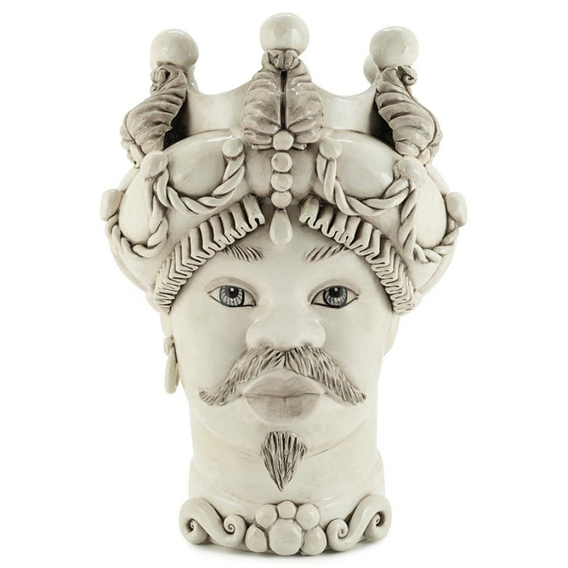 Ваза Vase Moro Man Baroque Neutral Бежевый Ваза Vase Moro Man Baroque Neutral Бежевый в Ростове-на-Дону | Loft Concept