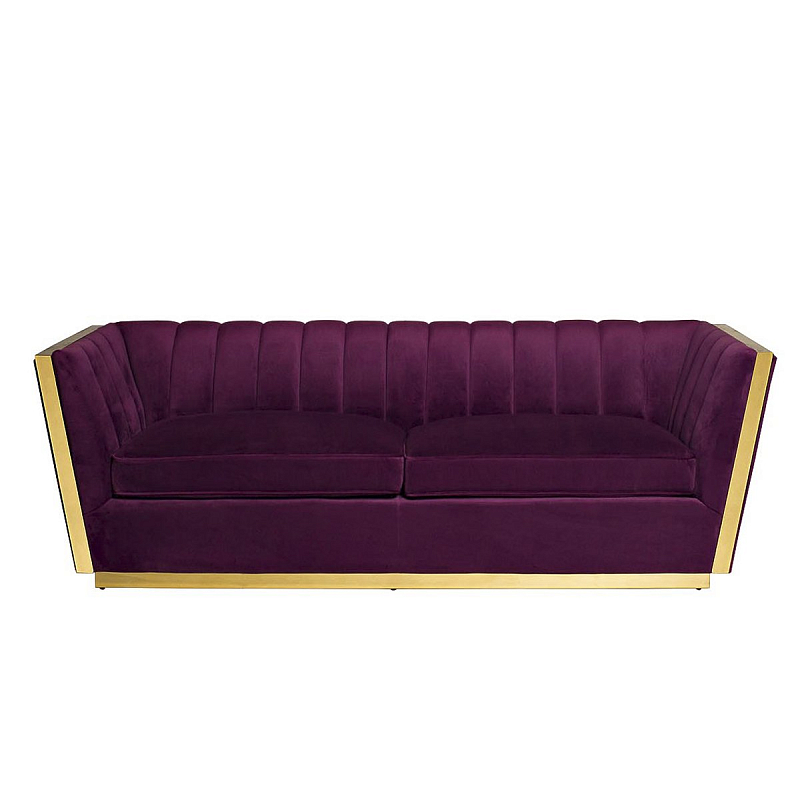  Art Deco Purple Sofa   -- | Loft Concept 