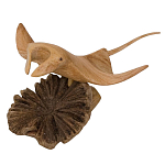 Статуэтка из дерева скат Animals of the World варинант исполнения - 3 | Loft Concept в Ростове-на-Дону