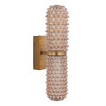 Бра с факутрным стеклянным плафоном Шампань Sonora варинант исполнения - 2 | Loft Concept в Ростове-на-Дону