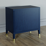 Прикроватная тумбочка с полкой Elsa Dreams Blue варинант исполнения - 4 | Loft Concept в Ростове-на-Дону