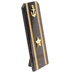 Сувенир Погон Майор ВМФ из натурального камня змеевик Souvenir Epaulets варинант исполнения - 1 | Loft Concept в Ростове-на-Дону