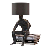 Настольная лампа с абажуром GERTY LAMP варинант исполнения - 1 | Loft Concept в Ростове-на-Дону