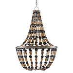 Люстра каплевидной формы с подвесками в виде декоративных бусин Flat Beads варинант исполнения - 3 | Loft Concept в Ростове-на-Дону