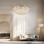 Люстра с каскадом из подвесных прозрачных элементов Attractiveness варинант исполнения - 4 | Loft Concept в Ростове-на-Дону