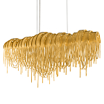 Люстра подвесная с металлическими дугами и длинными цепочками 115 см Atlantis Chain варинант исполнения - 1 | Loft Concept в Ростове-на-Дону