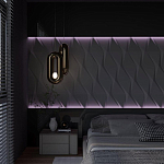 Гипсовая 3D Панель FLOCK варинант исполнения - 1 | Loft Concept в Ростове-на-Дону