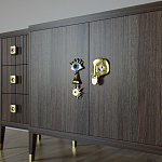 Большой Комод-буфет Elsa Dreams Walnut с ящиками варинант исполнения - 2 | Loft Concept в Ростове-на-Дону