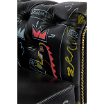 Кресло "Баския и Уорхол" Basquiat Warhol graffiti chair натуральная кожа варинант исполнения - 6 | Loft Concept в Ростове-на-Дону