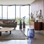 Фигурный приставной столик черного цвета AMORPHOUS варинант исполнения - 7 | Loft Concept в Ростове-на-Дону