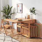 Обеденный стол раскладной из дерева Astiс Table варинант исполнения - 2 | Loft Concept в Ростове-на-Дону