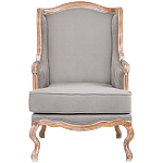 Кресло из массива бука светло-серое Solid Luxury варинант исполнения - 1 | Loft Concept в Ростове-на-Дону