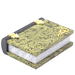 Шкатулка в виде книги из натурального камня змеевик Stone Casket варинант исполнения - 2 | Loft Concept в Ростове-на-Дону