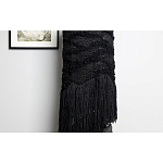 Напольная лампа черная с текстильными элементами "ЯРВИ" варинант исполнения - 4 | Loft Concept в Ростове-на-Дону