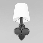 Бра с белым текстильным абажуром и фигурным основанием с зеркальной вставкой Vitorino варинант исполнения - 10 | Loft Concept в Ростове-на-Дону