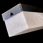 Подвесной светильник линейный из натурального камня Perfection of Geometry варинант исполнения - 7 | Loft Concept в Ростове-на-Дону