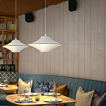 Подвесной вязаный белый светильник «Звезда Востока 01» варинант исполнения - 2 | Loft Concept в Ростове-на-Дону