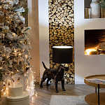 Лампа COLLECTION OF DOGS с абажуром Бультерьер варинант исполнения - 7 | Loft Concept в Ростове-на-Дону