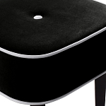 Квадратный мягкий пуф на черных ножках Winton Pouf Square варинант исполнения - 6 | Loft Concept в Ростове-на-Дону