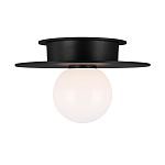 Потолочный светильник с шарообразным плафоном из белого матового стекла Generation Lighting варинант исполнения - 1 | Loft Concept в Ростове-на-Дону