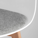 Стул из пластика с мягким сиденьем Eames варинант исполнения - 8 | Loft Concept в Ростове-на-Дону