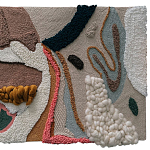 Тканый вручную текстильный гобелен Orchid варинант исполнения - 1 | Loft Concept в Ростове-на-Дону