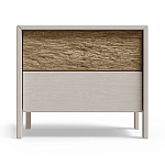 Тумба 2 ящика с подсветкой на рельефном фасаде Warm Industrial варинант исполнения - 6 | Loft Concept в Ростове-на-Дону