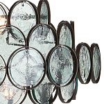 Люстра с каскадом из круглых стеклянных дисков Small Round Sequins варинант исполнения - 1 | Loft Concept в Ростове-на-Дону