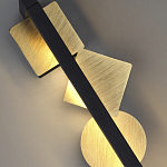 Светодиодное бра цвета античной бронзы Suprematism варинант исполнения - 2 | Loft Concept в Ростове-на-Дону