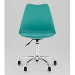 Офисный стул на металлическом основании EGGERY Blue пластик варинант исполнения - 5 | Loft Concept в Ростове-на-Дону