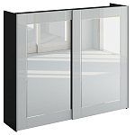 Шкаф-купе White Crystal варинант исполнения - 1 | Loft Concept в Ростове-на-Дону