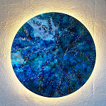 Светильник настенный «Голубая Планета» варинант исполнения - 2 | Loft Concept в Ростове-на-Дону