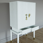 Кабинетный шкаф Elsa Dreams White с 2-мя ящиками варинант исполнения - 2 | Loft Concept в Ростове-на-Дону