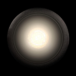 Встраиваемый спот светодиодный круглый черного цвета с углублением Ombra Lux  варинант исполнения - 3 | Loft Concept в Ростове-на-Дону