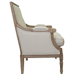 Кресло William Classical Armchair beige flax варинант исполнения - 1 | Loft Concept в Ростове-на-Дону