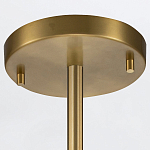 Потолочный светильник латунного цвета с цилиндрическим белым матовым плафоном Elstead Lighting варинант исполнения - 6 | Loft Concept в Ростове-на-Дону