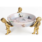 Блюдо фарфоровое Трио ангелов Joy варинант исполнения - 2 | Loft Concept в Ростове-на-Дону