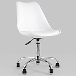 Офисный стул на металлическом основании EGGERY White варинант исполнения - 2 | Loft Concept в Ростове-на-Дону