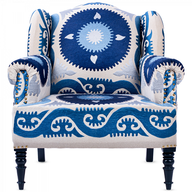 Кресло Accent Chairs Indigo Sun Темно-синий в Ростове-на-Дону | Loft Concept 