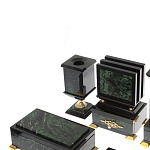 Настольный письменный набор из нефрита в подарочной коробке Victorious варинант исполнения - 8 | Loft Concept в Ростове-на-Дону